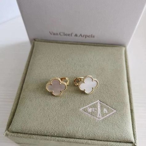 Van Cleef & Arpels Earrings Van Clef Earrings, Van Cleef Earrings, Van Cleef Arpels Earrings, White Vans, Van Cleef Arpels, Van Cleef, Shop Earrings, Van, Silver