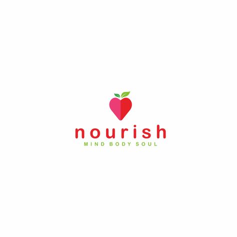 Freelance Work Project - Design a classy and  pretty logo for a nutritionist. Something bright, vibrant and clean looking! by vanya sukma Nutritionist Logo, Dark Neutrals, Nutrition Logo, Pretty Logo, Fruit Packaging, Nutrition Branding, Work Project, Holistic Nutritionist, Freelance Work