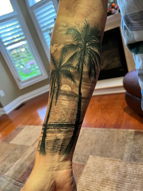 Carribean Tattoos, Caribbean Tattoos, Caribbean Tattoo Ideas, Ocean Tattoos Sleeve, Caribbean Tattoo, Vibes Tattoo, Native American Tattoo Designs, Beachy Tattoos, Hawaiian Tattoos