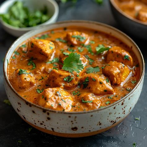 Many people around the world love the rich, savory tastes of Indian chicken Tikka Masala. We marinated soft pieces of chicken in a spicy yogurt mixture, grilled them until they were just right, and then simmered them in a creamy tomato-based sauce for this rich and creamy curry. The smoky chicken on the grill and the velvety sauce made with a mix of fragrant spices make for a meal that is both warming and very tasty. Hot steamed rice, naan bread, or roti are the best sides to go with Chicken Tikka Masala for a really filling meal. Chicken Tikka Grilled, Tikki Masala Chicken, Sides To Go With Chicken, Indian Chicken Tikka Masala, Indian Chicken Tikka, Continental Cuisine, Chicken On The Grill, Best Sides, Creamy Curry