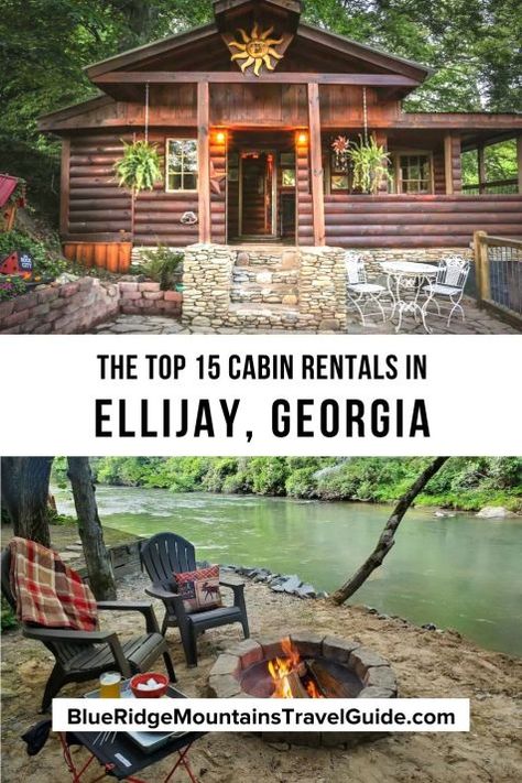 Ellijay Georgia, Georgia Cabins, Ellijay Ga, Blue Ridge Georgia, Georgia Vacation, Lakeside Cabin, Places To Rent, Mountains Travel, Georgia Travel