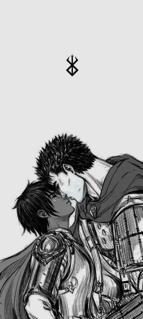 Bezerker Manga Wallpaper, Beserk Backgrounds, Guts Manga Wallpapers, Casca And Guts Art, Casa And Guts, Berserk Casca And Guts, Casca Berserk Fanart, Berserk Backgrounds, Berserk Lockscreen