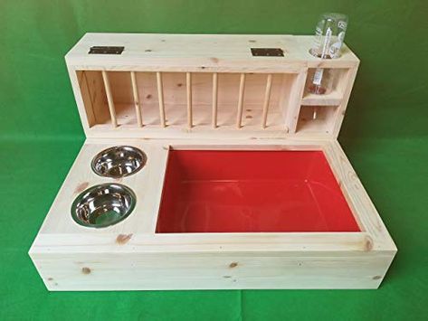 Rabbit Litter Tray, Hay Bar, Indoor Guinea Pig Cage, Guinea Pig Run, Hay Box, Baby Feeding Timeline, Diy Guinea Pig Cage, Hay Rack, Feeder Bottle