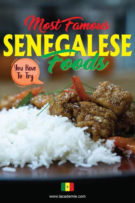 Senegalese cuisine offers a variety of flavorful dishes with meats, fish, vegetables, and spices. Popular meals include Thieboudienne, Yassa, and Mafe, often served with rice or couscous. The coastal location also provides an abundance of seafood options. Senegalese Breakfast, Senegalese Recipes Dishes, Senegalese Dessert, Senegalese Food Recipes, Senegal Recipes, Senegalese Dishes, Mafe Recipe, Somalia Food, Senegalese Recipes