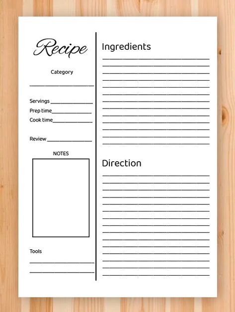 Magnificent+Recipe+Card+ Recipes Organizer Ideas, Recipe Book Diy Templates, Blank Recipe Template Free Printable, Recipe Template Design, Recipe Templates Free Printables, Recipe Sheets Printable Free, Recipe Page Template, Free Printable Recipe Binder Pages, Recipe Background Design