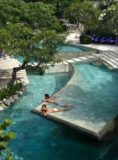 AYANA Resort - Bali Moderne Have, Jimbaran, Dream Pools, Pool Design, Palau, Cool Pools, Pool Designs, Resort Spa, My Dream Home