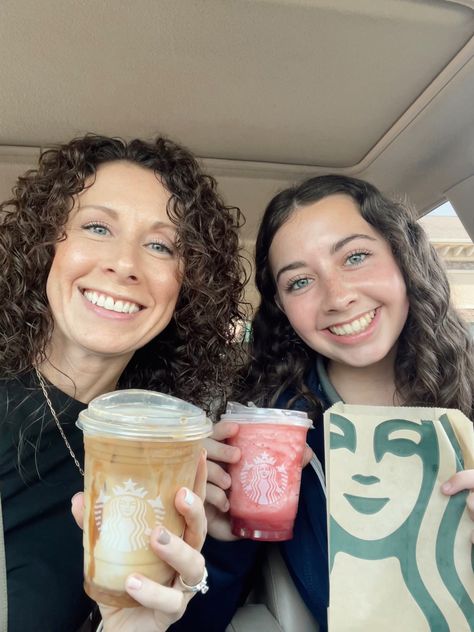 starbucks. drinks to try. mother daughter date. summer days. brunch. Mom Daughter Dates, Starbucks Drinks To Try, Mother Daughter Dates, Drinks To Try, Summer Pics, Mom And Daughter, Coffee Date, Starbucks Drinks