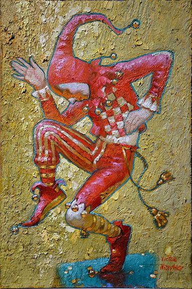 Medieval Jester Art, Medieval Jester Aesthetic, Jester Ren Faire, Medieval Jester Costume, Jester Medieval, Jester Painting, Jester Aesthetic, Circus Painting, Medieval Jester