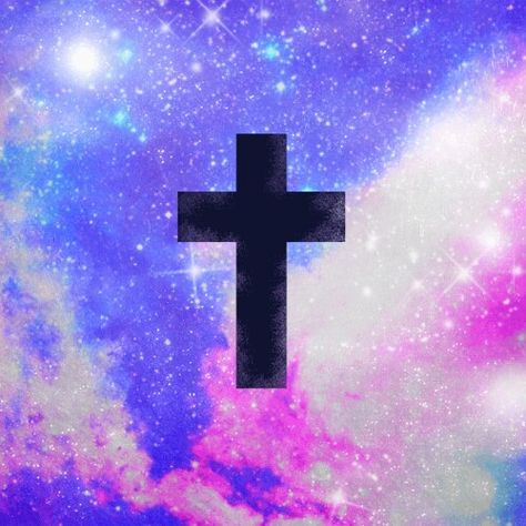 Loyal and faith  if you have any like my board Live With Passion, Pastel Galaxy, Purple Cross, Cross Wallpaper, Punk Poster, Tumblr Backgrounds, Gods Love Quotes, Beautiful Cross, Aesthetic Images