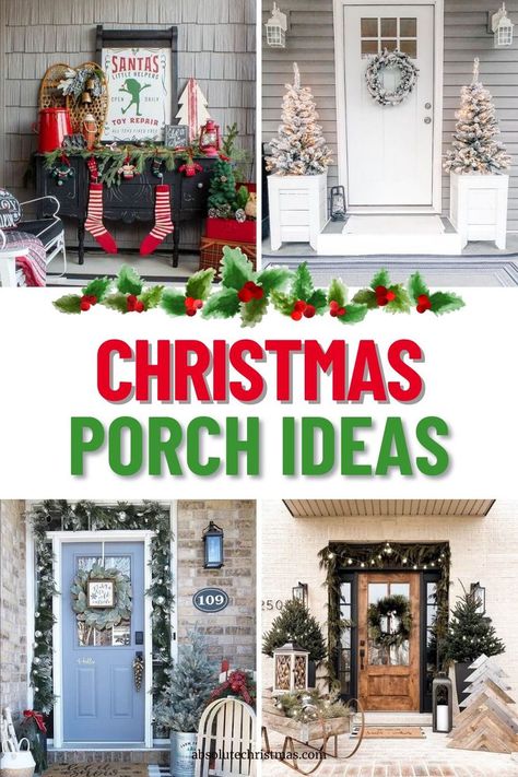 Spruce up your porch for the holidays with these charming and budget-friendly Christmas decor ideas. Make your home merry and bright! #porchdecor #christmasdecorating #christmasporch Diy Easy Christmas Crafts, Healthy Christmas Baking, Christmas Party Food Appetizers, Christmas Popcorn Tins, Outdoor Wallpaper, Christmas Porch Decorations, Popcorn Tins, Christmas Porch Ideas, Vegan Thanksgiving Dinner