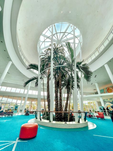 🔎 RESORT SPOTLIGHT: Universal’s Cabana Bay Beach Resort ⛱ Travel back in time to the 50’s and 60’s, if you’re fan of all things retro 𝐓𝐇𝐈𝐒 is the place to be 😎 With two massive pools that include a waterslide and a lazy river along with a ten lane bowling alley equipped with food and drinks AS WELL as an arcade … you’ll never be bored here. 🎳 Universal’s Cabana Bay Beach Resort offers a large array of dining options so there is sure to be something for everyone’s appetite! 🍔 … not to ment... Cabana Bay Beach Resort, Cabana Bay, Volcano Bay, Round Pool, Lazy River, Universal Orlando Resort, Bowling Alley, Universal Orlando, Package Delivery