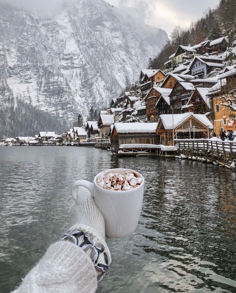 Austria Winter, Hallstatt Austria, Ski Trip, Winter Aesthetic, Winter Travel, Holiday Rental, Travel Inspo, Pretty Places, Travel Aesthetic