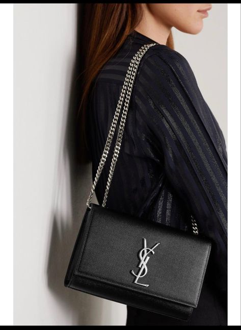 Ysl Kate Bag Outfit, Ysl Kate Bag, Ysl Purse, Ysl Kate, Ysl Clutch, Saint Laurent Shirt, Ysl Handbags, Kate Bags, Bag Suitcase