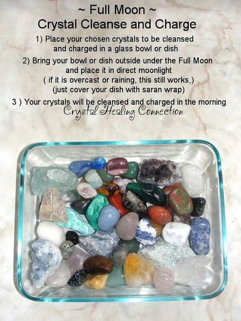 Full Moon: Crystal Cleanse and Charge – Witches Of The Craft® Clearing Crystals, Crystal Cleanse, Clean Crystals, Crystal Cleansing, Crystal Charging, Info Board, Reiki Symbols, Cleansing Crystals, Spiritual Crystals