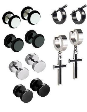 Piercing expansor falso + hueso coco + cruz 12 pzs en México 【 REBAJAS Octubre 】 | Clasf moda-y-accesorios Summer Piercings, Make Temporary Tattoo, Grunge Hippie, Ear Cuff Jewelry, Industrial Piercing, Dark Grunge, Lock Necklace, Tragus Piercings, Men Earrings