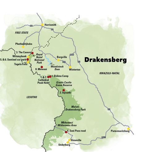 The Drakensberg should be on every hiker's must-do list. From five hours to three days, these are the best trails to do in the berg. Hotel Games, South Africa Map, Drakensberg Mountains, Night Hiking, Hiking Routes, Castle Hotel, Travel Log, South Africa Travel, Autumn Park