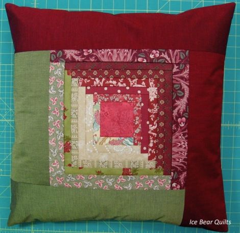 Quilting Designs For Log Cabin Blocks, Manx Log Cabin Quilt, Manx Quilting Tutorial, Layer Cake Log Cabin Quilt Pattern, Christmas Log Cabin Quilt Patterns, Manx Quilt Block, Log Cabin Quilts Patterns, Half Log Cabin Quilt Pattern, Manx Quilting