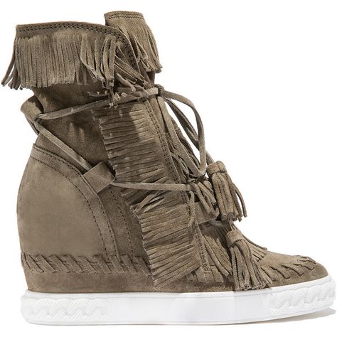 Casadei Sneakers ($950) ❤ liked on Polyvore featuring shoes, sneakers, jungle, boho shoes, casadei sneakers, rubber sole shoes, stitch shoes and boho style shoes Boho Style Shoes, Bohemian Style Shoes, Fringe Sneakers, Studded Accessories, Fringe Shoes, Ibiza Outfits, Shoe Wishlist, Embellished Shoes, Decorated Shoes