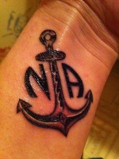 NA is my anchor! It's what keeps me grounded!!! Tattoo Recovery, Anonymous Tattoo, Recovery Tattoos, Women Tattoo Design, Prayer Tattoo, Tattoo Design For Men, Peace Sign Tattoos, Recovering Addict, Survivor Quotes