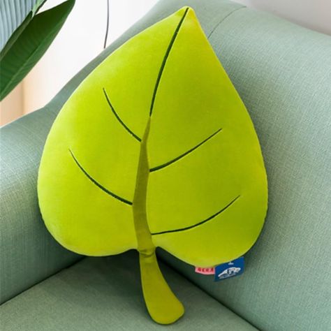 Leaf Plush, Throw Pillows Green, Leaf Pillows, Plant Pillow, Pillows Green, Succulent Pillow, Nursery Decor Pillows, Pillow Plush, Shaped Pillow