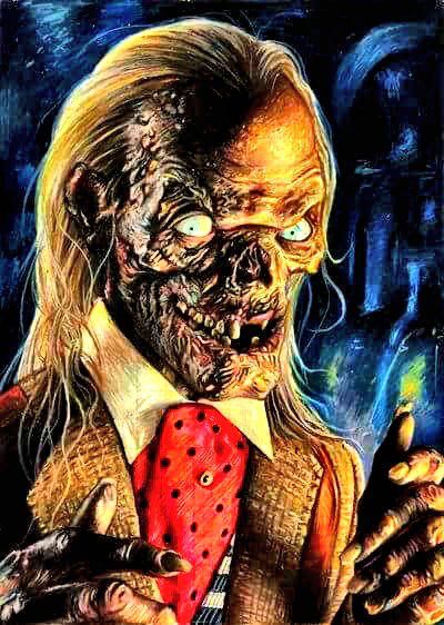 Tales from the Crypt Classic Horror Characters Art, Old Scary Movie Posters, Tales From The Crypt Comic, A Classic Horror Story Poster, Hammer Horror Films, Horror Vintage, Tales From The Crypt, Horror Artwork, Vampires And Werewolves