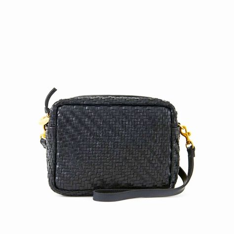 Clare V Midi Sac Black Woven Black Weave, Clare V, Clare V., Iconic Bags, Small Wallet, Leather Hobo, Online Bags, Clothes Gift, Tote Backpack