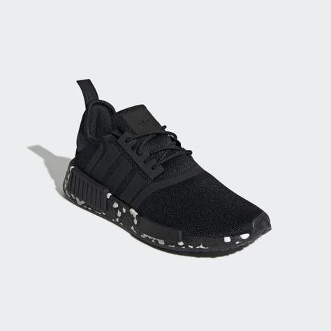 Popular Adidas Shoes, Let You Go, Adidas Nmd R1, Knit Shoes, Fresh Color, Nmd R1, Adidas Nmd, Black Running Shoes, Man Running