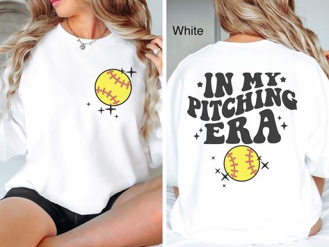 This Gender-Neutral Adult Sweatshirts item by LovinWhatUWear has 30 favorites from Etsy shoppers. Ships from United States. Listed on 22 May, 2024 Cute Softball Quotes, Softball Game Day, Softball Shirt Designs, Softball Sweatshirt, Softball Funny, Softball Mom Shirt, Softball Pitcher, Softball Outfits, Softball Catcher