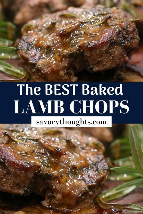 Stuffed Lamb Chops, Lamp Chop Recipes, Smothered Lamb Chops, Baked Lamb Chop Recipes, Lamb Chop Recipes Oven, Broiled Lamb Chops, Loin Lamb Chops Recipes, Bone In Lamb Chop Recipes, Lamb Loin Chop Recipes Baked