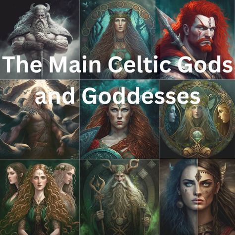 Sidhe Celtic Mythology, Welsh Gods And Goddesses, Scottish Folklore Celtic Mythology, Celtic Goddess Costume, Sirona Celtic Goddess, Irish Gods And Goddesses, Tuatha De Danann Celtic Mythology, Cailleach Goddesses, Morrigan Goddess Celtic Mythology