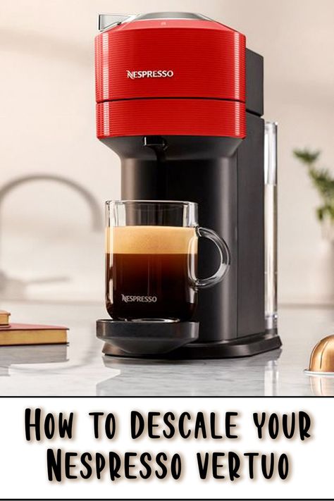 How to Descale Your Nespresso Vertuo Next Coffee Machine Carmel Macchiato, Nespresso Vertuo Next, Ice Caramel Macchiato, Nespresso Vertuo, Americano Coffee, Nespresso Machine, Caramel Coffee, Best Espresso, S'mores