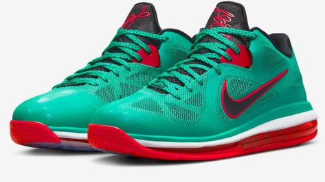 Lebron 9, Lebron 11, Red Basketball Shoes, K Board, Nike Kyrie, Nike React, Nike Green, Nike Lebron, Nike Fashion