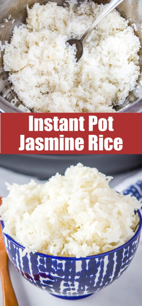 Jasmine Rice Instant Pot, Instant Pot Jasmine Rice, Instapot Jasmine Rice, Instant Pot Rice Recipes Jasmine, Instant Pot Rice Jasmine, Jasmine Rice In Rice Cooker, Perfect Jasmine Rice Instant Pot, Rice In Instant Pot Jasmine, Brown Jasmine Rice