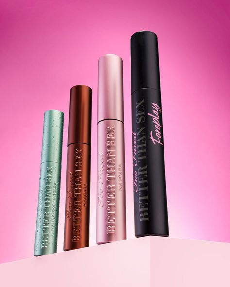 Too Faced Better Than Mascara, Better Than Mascara, Mascara Collection, Mascara Too Faced, Mascara Primer, Makeup Items, Sephora Collection, Cruelty Free Beauty, Waterproof Mascara