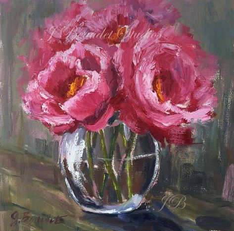 Original Oil Painting, flowers, floral art, pink, peonies, peony, oil painting, square Peony Oil Painting, Peony Oil, Oil Painting Frames, Oil Pastel Art, 2 Birthday, Impasto Painting, Painting Flowers, Oil Painting Flowers, Art Pink