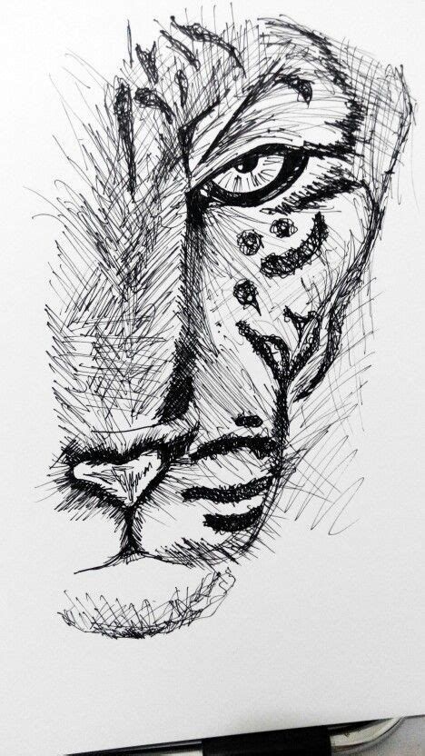 Cool Tiger Drawings, Tiger Roaring Drawing, How To Draw Tiger, Tiger Line Art, Sketch Tiger, Tiger Art Drawing, Tiger Drawings, Tiger Sketch, Lion Sketch