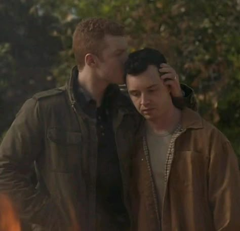 Shameless Show, Shameless Mickey And Ian, Shameless Characters, Ian Shameless, Shameless Tv Show, Best Tv Couples, Noel Fisher, Mickey And Ian, Ian And Mickey