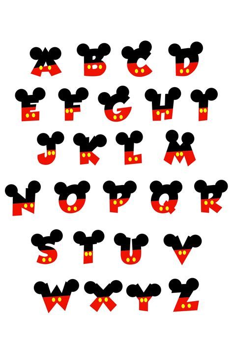 Disney Numbers, Letters Cricut, Split Monogram Letters, Alphabet Disney, Svg Letters, Mickey Mouse Classroom, Mickey Mouse Letters, Alfabet Font, Fiesta Mickey Mouse