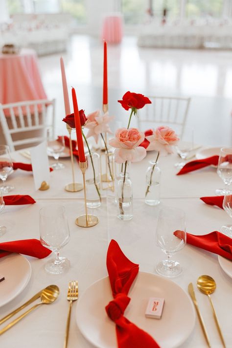 Fun fact: Red is scientifically proven to increase heart rate and energy levels - perfect for keeping the dance floor packed until midnight! Swipe to see how we used it strategically as an accent rather than overwhelming the space 🌹💃 #ColorPsychology

Planning & Design @madisonnicholeweddings
Venue @osagehouse
Photography @juliastroudphoto
Florals @arlohflora
Rentals @eventology_us

#arkansaswedding #nwawedding #luxuryweddingplanner #stonechapelwedding #arkansasbride #weddingdesign #southernw... Colorado Backyard, Increase Heart Rate, Arkansas Wedding, Tablescape Ideas, Luxury Wedding Planner, Color Psychology, Chapel Wedding, Backyard Wedding, Dance Floor