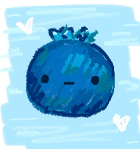 noteit blueberry fruit aesthetic art doodle silly wholesome grimace flat line mouth fruity blueberry guy man little bro??! Cute Drawings Fruit, Blueberry Doodle Drawing, How To Draw A Blueberry, Blueberry Character Design, Junk Journal Doodles, How To Draw Cute Doodles, Orange Drawing Aesthetic, Blue Doodles Aesthetic, Cute Blueberry Drawing