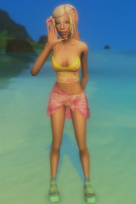 Gal Sims 4 Cc, Summer Clothes Sims 4 Cc, Sims 4 Gyaru Clothes, Sims 4 Mean Girls Cc, Sims 4 Coconut Girl Cc, Sims 4 Cc Tropical Clothes, Sims 4 Cc Sulani Clothes, Sims 4 Tropical Cc, Sims 4 Summer Clothes