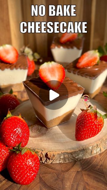 Henna Aggarwal on Instagram: "🎂NO BAKE Cheesecake🎂 This is truly the most perfect and easy no-bake cheesecake. It’s smooth and creamy dessert isn’t heavy like a baked Cheesecake. It’s lightly sweet and perfectly refreshing! 🧑🏻‍🍳  BASE: 🍪Digestive Biscuits- 5 🧈Melted Butter- 2 Tbsp  CREAMCHEESE FILLING: 🧀Creamcheese- 100 Gms 🧂Icing Sugar- 1 Tbsp 🧃Condensed Milk- 1/4 Cup 🫘Vanilla Essence- 1/4 Tsp  #Cheesecake #NoBakeCheesecake #EgglessCheesecake #EgglessRecipes #Nutella  [CheeseCake Recipe, No Bake Cheesecake Recipe, No Bake Cheesecakes, Eggless EggFree Cheesecake, Eggless Recipes, No Fire Cooking]" Eggless Baked Cheesecake, Cold Cheesecake Recipes, No Fire Recipes, Cheese Cakes Design, Eggless Cheesecake Recipes, No Fire Cooking Recipes, Fireless Recipes, Easy Eggless Desserts, Cooking Without Fire Desserts