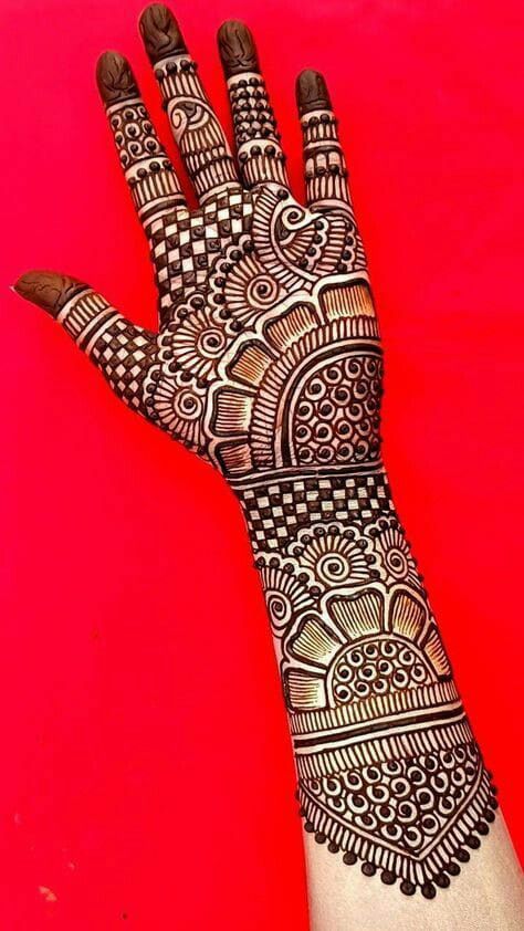 Mehendi Design Bridal, Rakhi Mehndi, दुल्हन मेहंदी डिजाइन, Beautiful Simple Mehndi Design, Mehndi Bridal, Mehandhi Designs, Front Mehndi, Mehndi Mehndi, Simple Arabic Mehndi