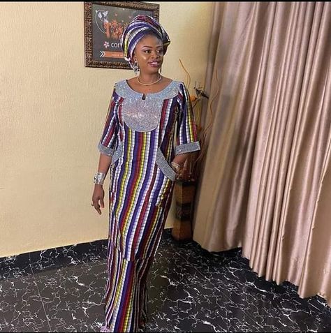 Latest Material Gown Styles For Ladies, Adire Gown Styles For Ladies, Materials Styles For Ladies In Nigeria, Long Gown Ankara, Ankara Kaftan Styles, Latest Ankara Long Gown Styles, Ankara Kaftan, Style Ankara, Long Gown Styles