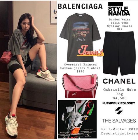 Jennie Clothing Style, Blackpink Fashion Outfits, Jennie Fashion Style, Jennie Blackpink Outfit, Jennie Clothes, Jennie Closet, Blackpink Clothes, Jennie Fashion, Blackpink Closet