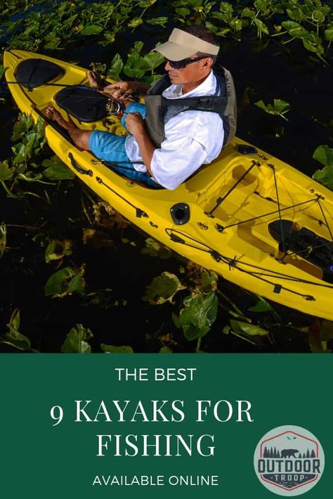 9 Best Fishing Kayaks Available Online (and Which One I'd Choose!) Kayaks For Fishing, Alaska Salmon Fishing, Best Fishing Kayak, Fishing Kayaks, Ocean Kayak, Kayaking Tips, Alaska Fishing, Fishing 101, Fishing For Beginners