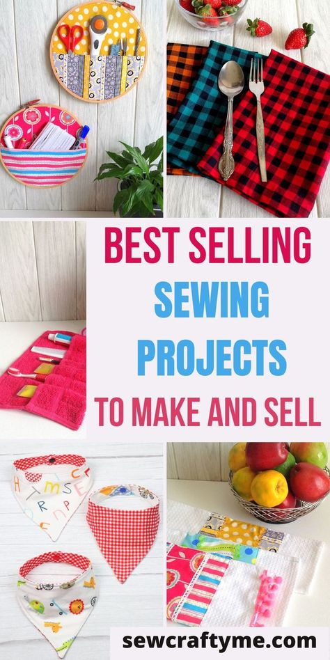 Selling Sewing Projects, Cool Sewing Projects, Projects To Make And Sell, Sew And Sell, Serger Projects, Unique Sewing Projects, Produce Stand, Sewing To Sell, Sewing Machine Projects