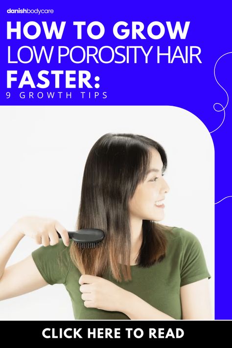 Wondering How to Grow Low Porosity Hair? Discover the Ultimate Guide! Our post shares valuable tips and practices to promote healthy hair growth for low porosity locks. From moisture retention to nurturing routines, we've got you covered! Ready to achieve your dream hair length? Click the link to check out the post and nurture your low porosity hair to its fullest potential! How To Check Hair Porosity, Hair Growth For Low Porosity Hair, Low Porosity Hair Growth Tips, Low Porosity Hair Mask, Low Hair Porosity Tips, Type 2b Hair, Deep Hair Conditioner, How To Grow Your Hair Faster, Low Porosity Hair Products