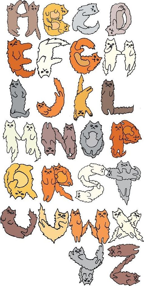 Cat Alphabet, C Is For Cat, Cat Stamp, Getting A Tattoo, Minimalist Tattoos, Cat Quilt, Cat Crafts, Cat Cards, Land Art