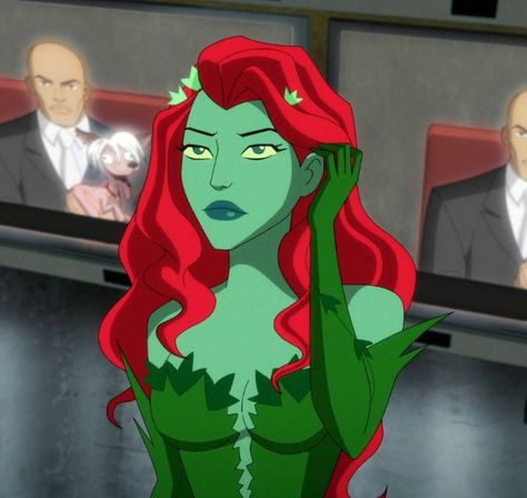 Poison Ivy Cartoon, Poison Ivy Pictures, Dc Poison Ivy, Red Hair Cartoon, Female Anatomy Reference, Cartoon Icons, Cartoon Profile Pics, Poison Ivy, Do Love